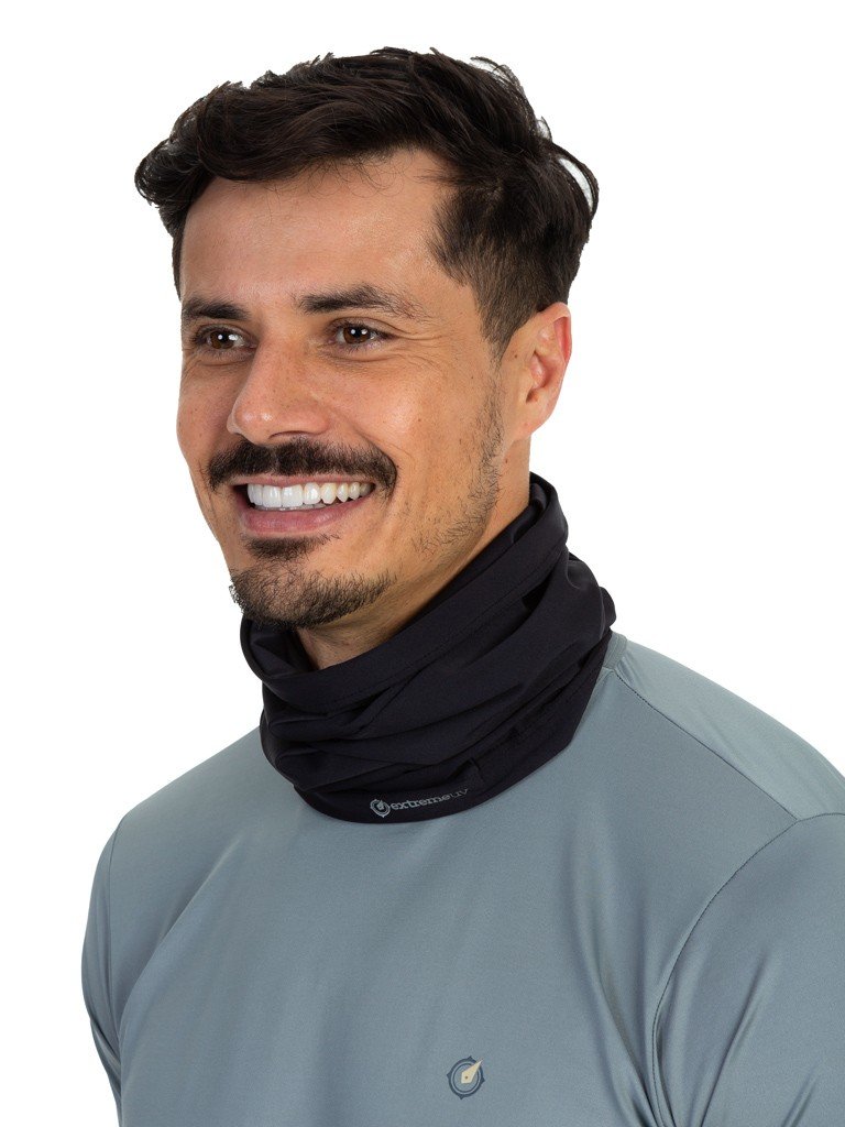 bandana tube neck mascara com protecao solar masculina extreme uv nd preto b
