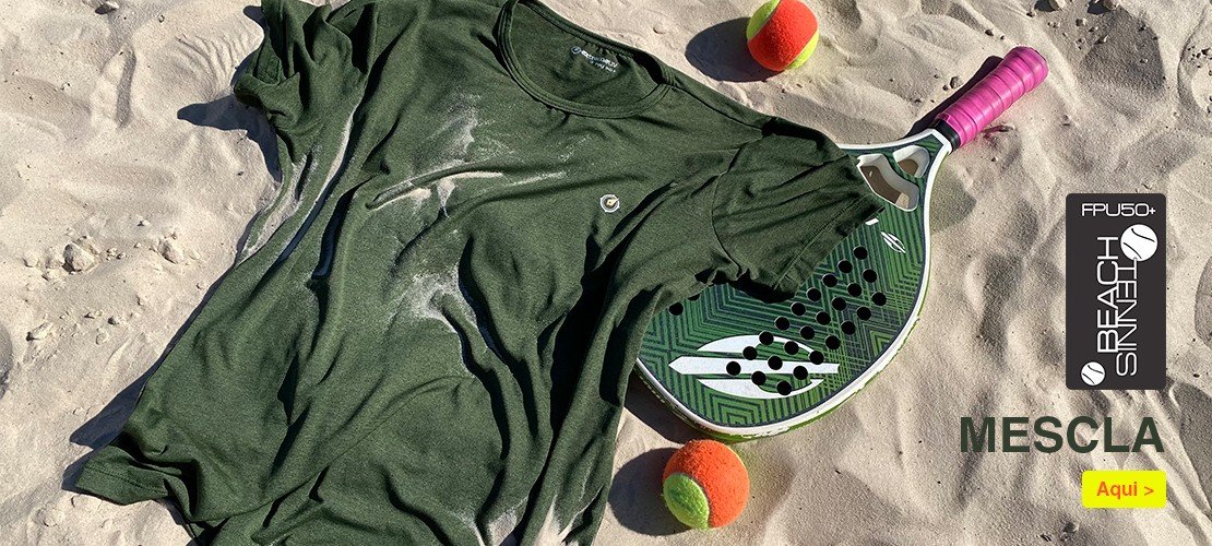Camiseta mescla beach tennis extreme uv